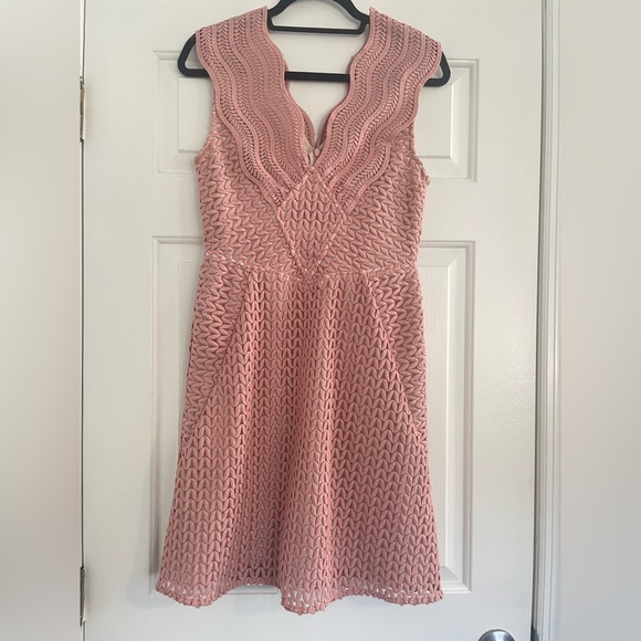 Reiss Dresses & Skirts - NWT Reiss Marianna Lace Pink Mini Dress